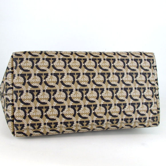 Auth Salvatore Ferragamo Gancini Tote #88504S11 - Picture 5 of 12